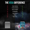 image:imageVega AllinOne Nutrition Organic Vegan Protein Powder  Chocolate 20g Protein Meal Replacement Shake  156 lbs 17 ServingsChocolate