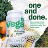image:imageVega AllinOne Nutrition Organic Vegan Protein Powder  Chocolate 20g Protein Meal Replacement Shake  156 lbs 17 ServingsUnsweetened