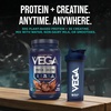 image:imageVega Protein  Creatine  30g Plant Based Protein Powder  3g Creatine So You Bounce Back Faster  Low Carb Plant Protein Powder Post Workout Vegan Shake  Chocolate 20 Servings 225 lb Pack of 1Chocolate