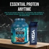 image:imageVega Protein  Nutrition  20g Plant Based Vegan Protein Powder Chocolate for a DairyFree Protein Shake  Large Tub 14lbs 17 ServingsChocolate