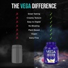 image:imageVega Protein Made Simple PlantBased Chocolate Protein Powder with 15g Protein  SteviaFree Clean Nutrition  96 oz 10 ServingsVanilla