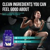 image:imageVega Protein Made Simple PlantBased Chocolate Protein Powder with 15g Protein  SteviaFree Clean Nutrition  96 oz 10 ServingsVanilla