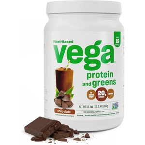 image:imageVega Premium Protein  Supergreens Chocolate  20g Vegan Protein Dairy amp Gluten Free 192 oz 16 ServingsChocolate